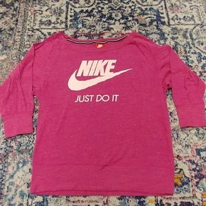 Nike 3/4 shirt